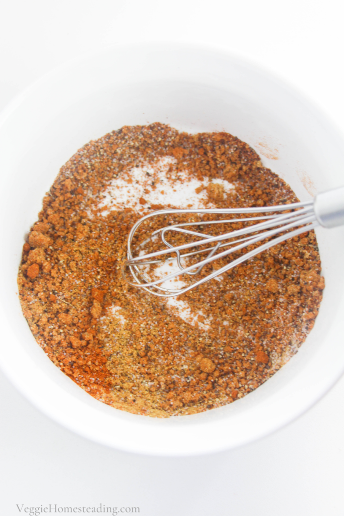 Smokey and sweet seasoning for a bean side dish. 