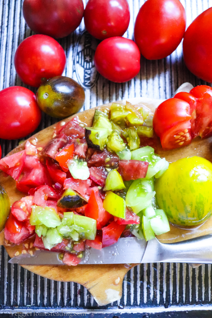 Easy Garden Fresh Salsa. The most delicious salsa in the world!