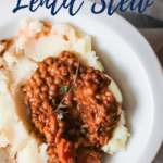 A hearty lentil stew that will warm you up on a chilly night. This is inexpensive, meatless, nutritious, easy to make and best of all full of rich flavors.