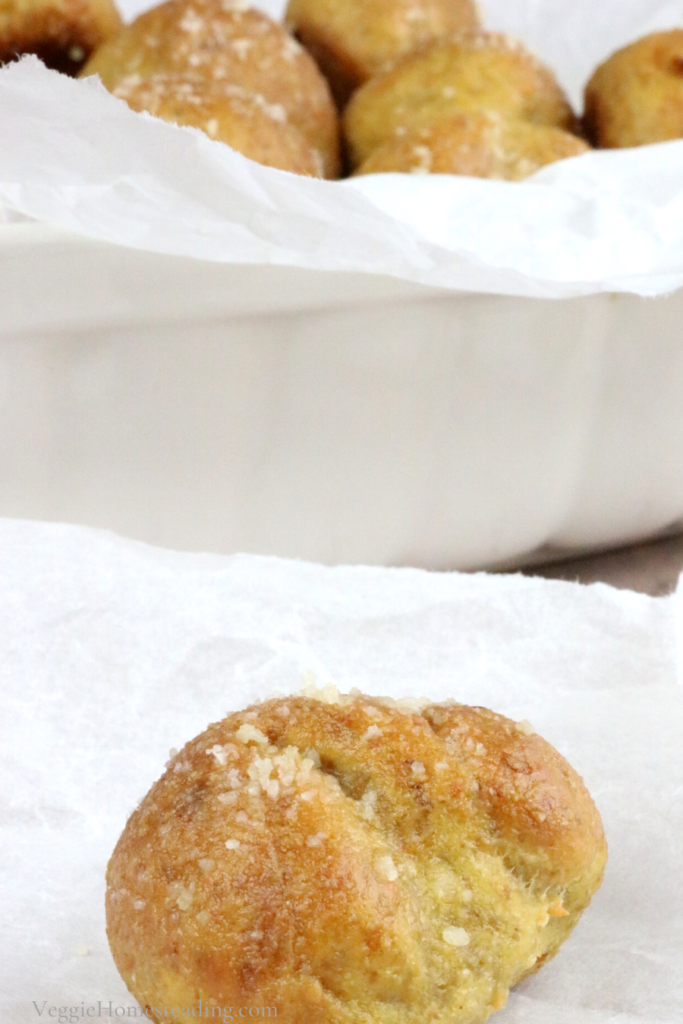 Low Carb Parmesan Garlic Poppers. A snack you won't know is low carb when all of the flavors meld together to make a delicious, savory treat!