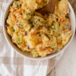This easy vegan potato salad recipe is a delicious and healthy twist on a classic summer dish.